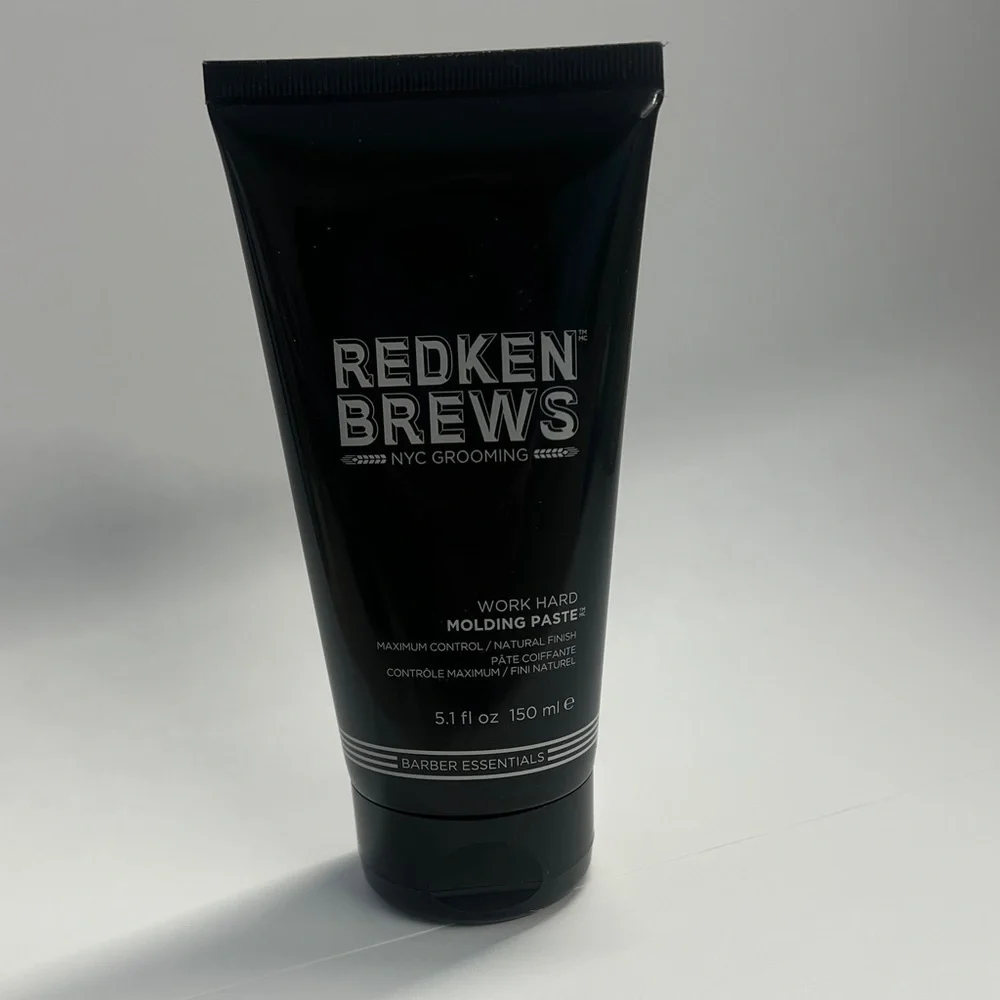 Redken Brews Work Hard Molding Paste for men 5.1oz - Full Size. Unused.